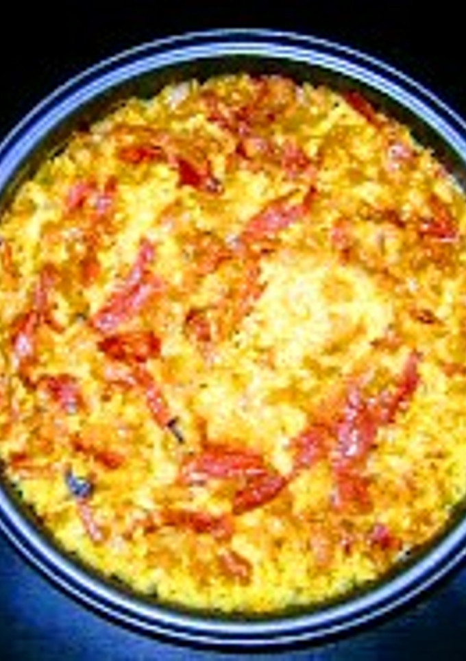 Una foto de Arroz con Bacalao