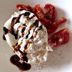 A picture of Bufala (Buffalo) Caprese Salad.