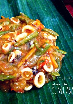 Foto resep Cumi Asam Pedas