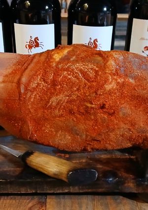 Una foto de Cecina casera tradicional