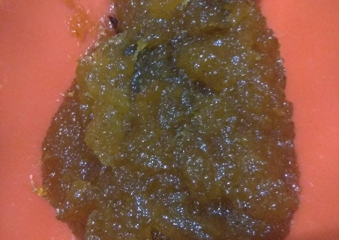 Selai nanas buatan sendiri diisi dengan nasturtium