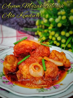 Gambar Ayam Masak Merah Ala Kenduri