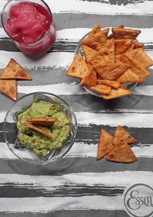 Una foto de Nachos caseros