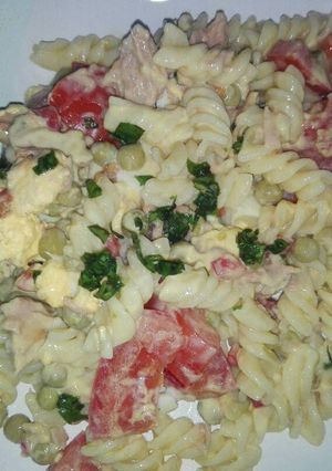 Una foto de Ensalada de fideos