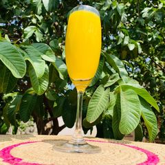 A picture of Mango mint cooler.