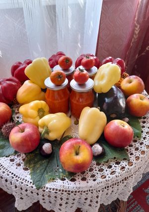 O poză a rețetei Zacuscă de fasole.