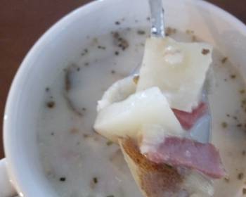 Easy Make Recipe Potato Bacon Soup Very Delicious