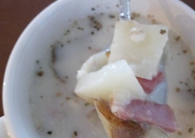 Simple Way to Make Quick Potato Bacon Soup