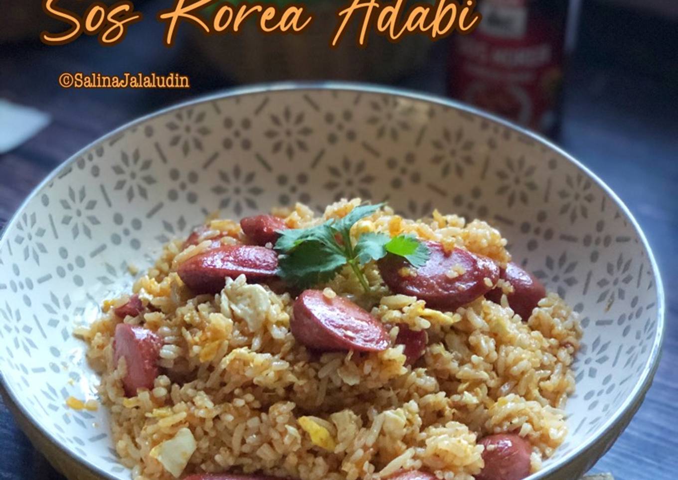 Resepi Nasi Goreng Sos Korea Adabi Yang Lezat Sekali Dan Ringkas Resepi Kak Ross