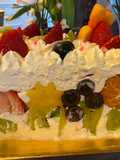 Fresh Cream Fruit Cake