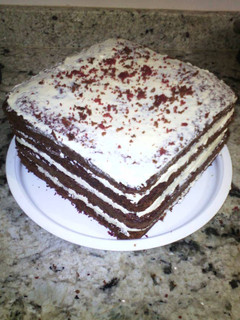 Una foto de Torta Red Velvet 🎂 (Terciopelo Rojo)