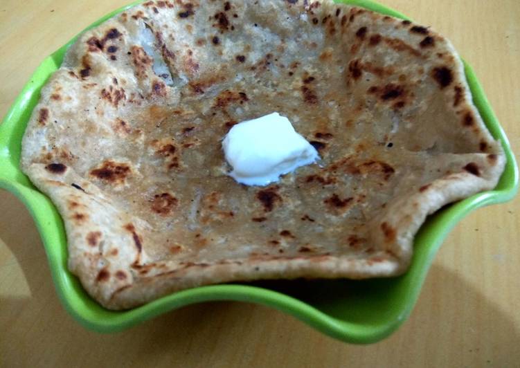 Easiest Way to Make Any-night-of-the-week Mooli prantha