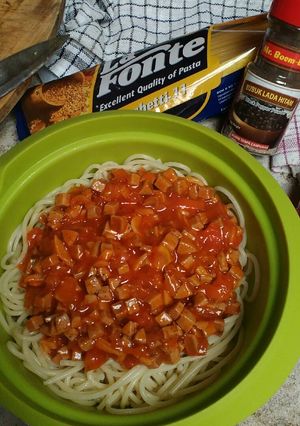 Foto resep Spaghetti Bolognese Simple Enak