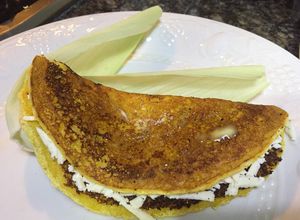 Una foto de Cachapa Con Queso #lacocinadegiri