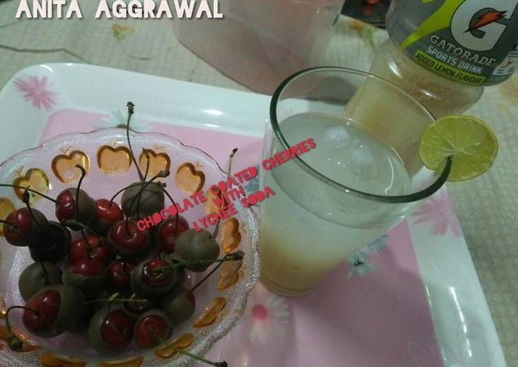 Easiest Way to Make Award-winning Chocolate cherries and lichi drink