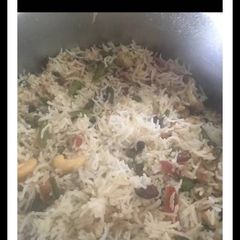A picture of Veg pulao.