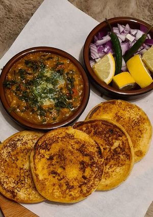 A picture of Pav bhaji.