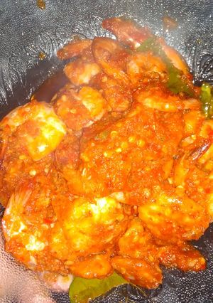 Foto resep Balado udang