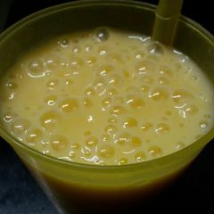 A picture of Mango lassi.
