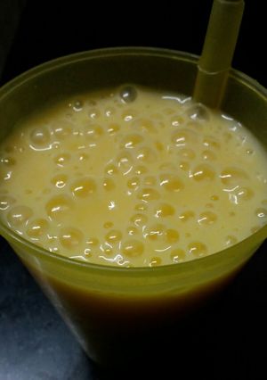 A picture of Mango lassi.