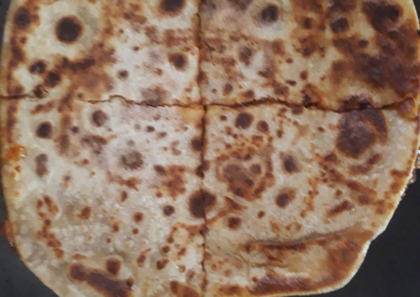 Pizza paratha