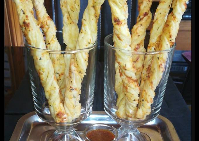 Cheese And Chives breadsticks