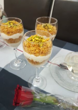 صورة لوصفة حلى الكنافه