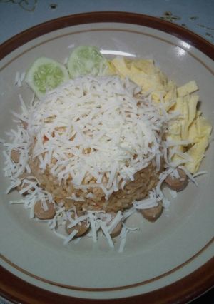 Foto resep Nasi goreng kayangan 😅