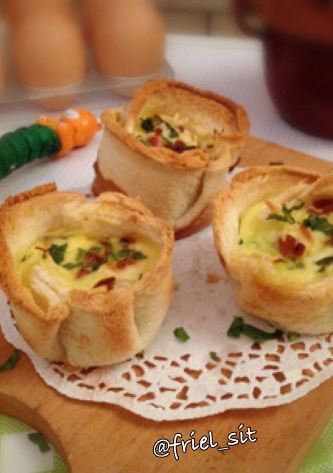 Foto resep Quiche Toast Cup