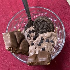 A picture of Chocolate Ice cream.