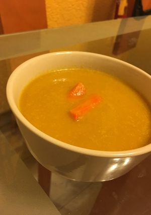 Una foto de Crema de verduras