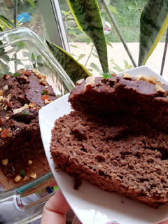 Una foto de Brownie chococale🍫, plátano🍌
