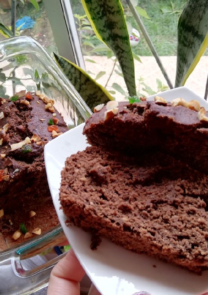 Una foto de Brownie chococale🍫, plátano🍌