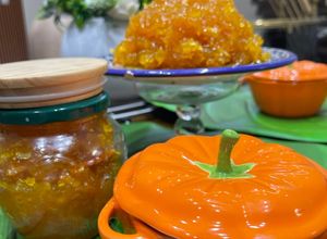 صورة لوصفة مربى القرع العسلي او (زلابية)بالنابلسي. Pumpkin jam