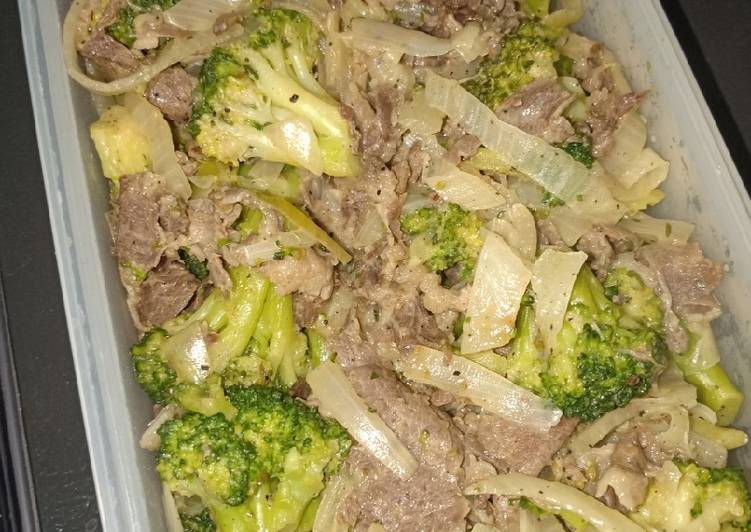 Bagaimana Menyiapkan Beef Brokoli Diet yang Lezat Sekali