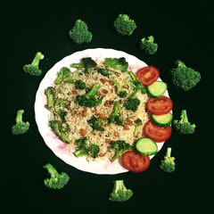 A picture of Broccoli Rice.