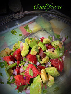 A picture of Fresh Avocado Salad.