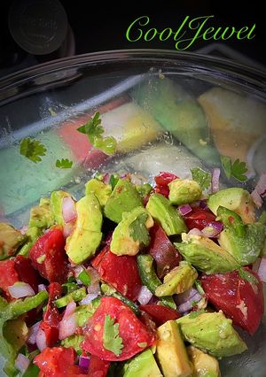 A picture of Fresh Avocado Salad.