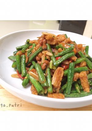 Foto resep Tumis kacang panjang tauco