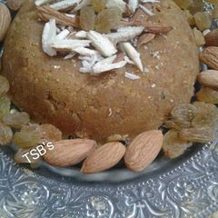 A picture of 5 MINUTES OPOS MOONG DAL HALWANo ghee,no white sugar in PC.