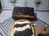 Coffee Brownies Burnt Cheesecake
