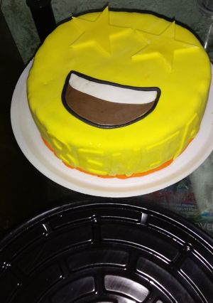 Una foto de Torta de cumple decorada