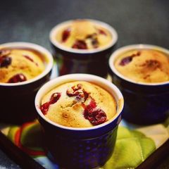 A picture of Cranberry muffins.