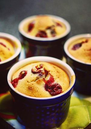 A picture of Cranberry muffins.