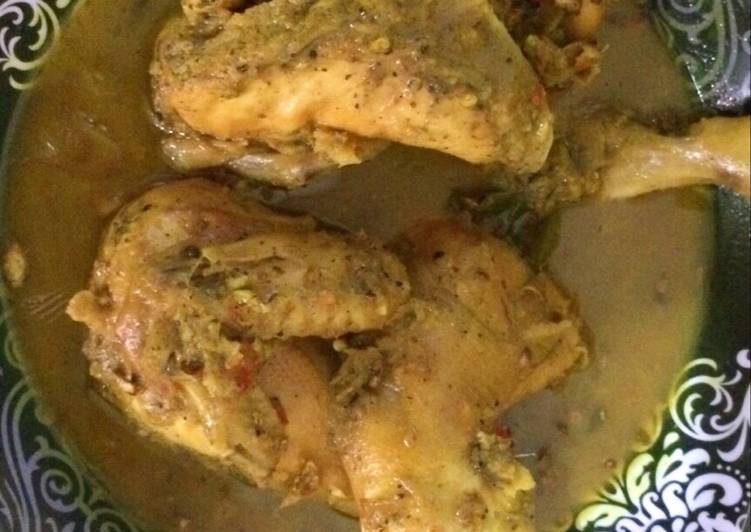 Cara Gampang Membuat Ayam betutu kuah Anti Gagal