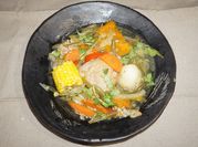 A picture of kabocha squash soup