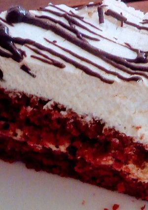Φωτογραφία της συνταγής Red velvet cake τούρτα