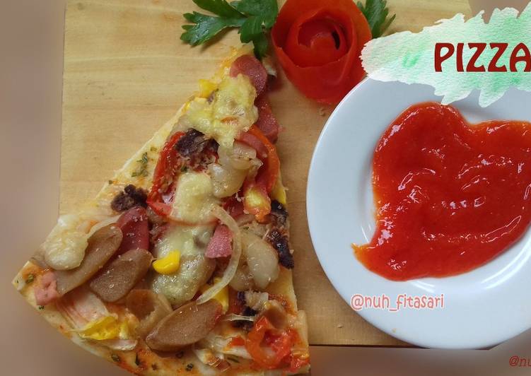 Resep Pizza Ala Pizza Hut Yang Lezat dan Sederhana