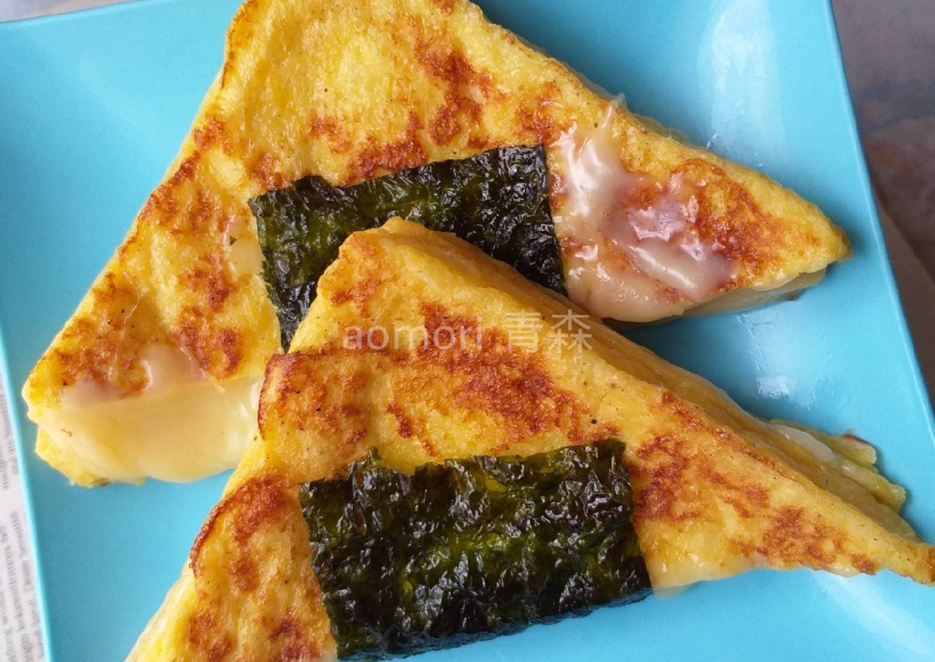 Mozzarella French Toast with Nori 🍘 のり