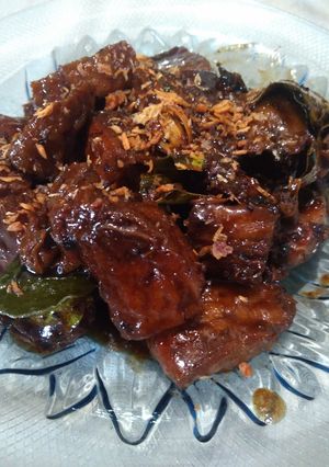 Foto resep Gluten Si Daging Palsu Bumbu Kecap Lada Hitam